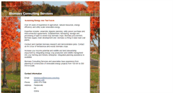 Desktop Screenshot of biomassconsultingservices.com